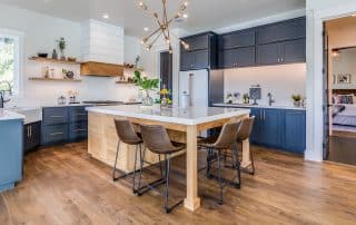 View of the kitchen in a home